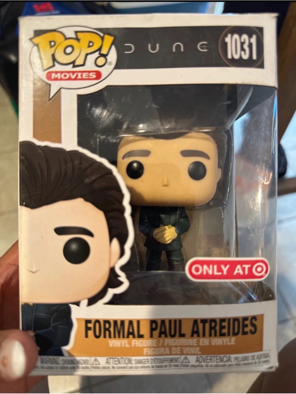 Formal Paul Atreides Funko Pop in Box